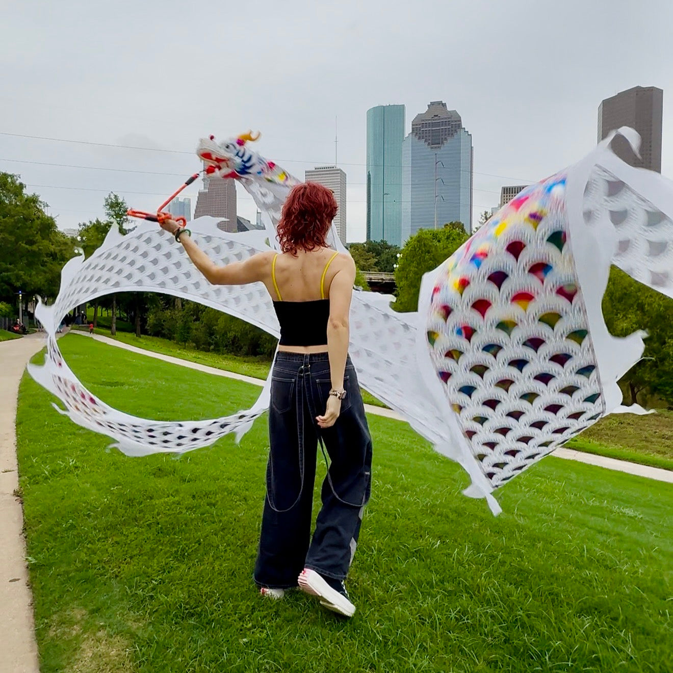 Custom non-LED Dragon Poi