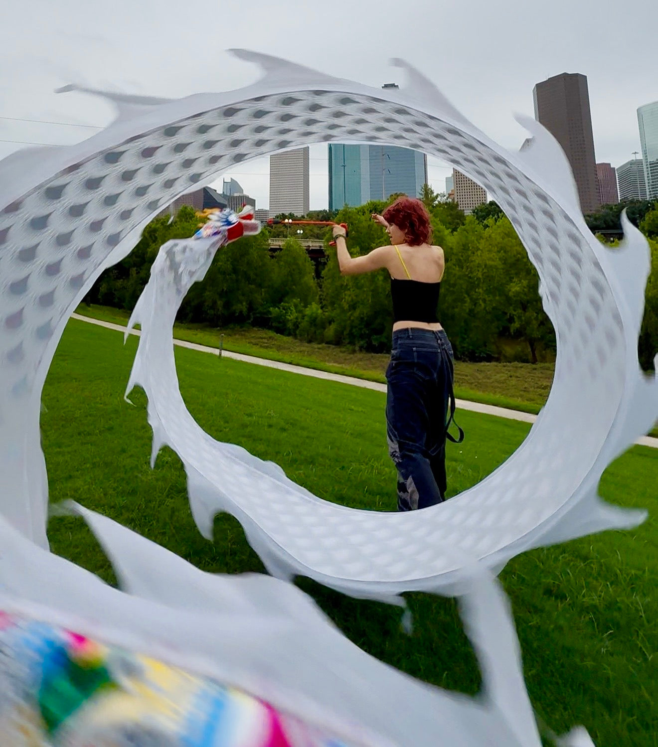 Custom non-LED Dragon Poi