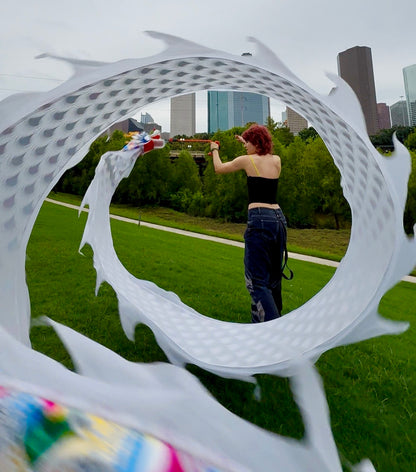 Custom non-LED Dragon Poi